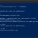 PowerShell output/result of the command